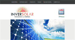 Desktop Screenshot of inversolarsolutions.com